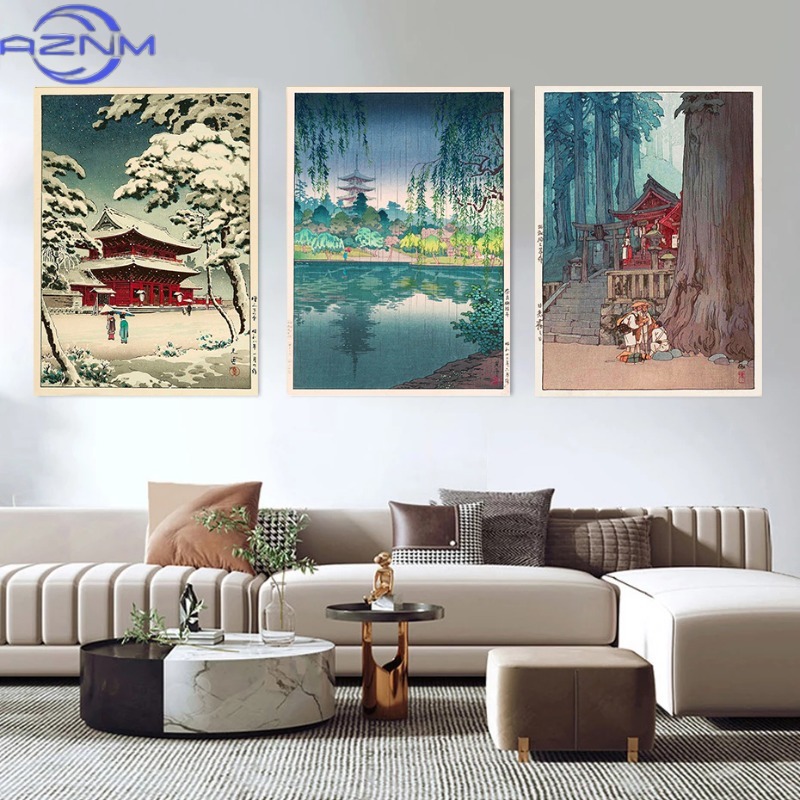 AZNM Poster retrò Ukiyo-e trad - Japanese Tokyo Lifestyle recensione e prezzo