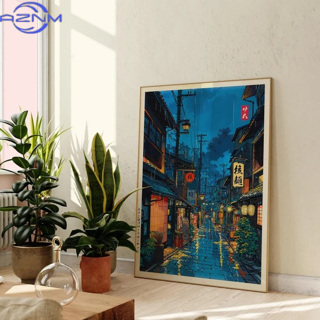 AZNM Stampa su tela con carton - Japanese Tokyo Lifestyle recensione e prezzo