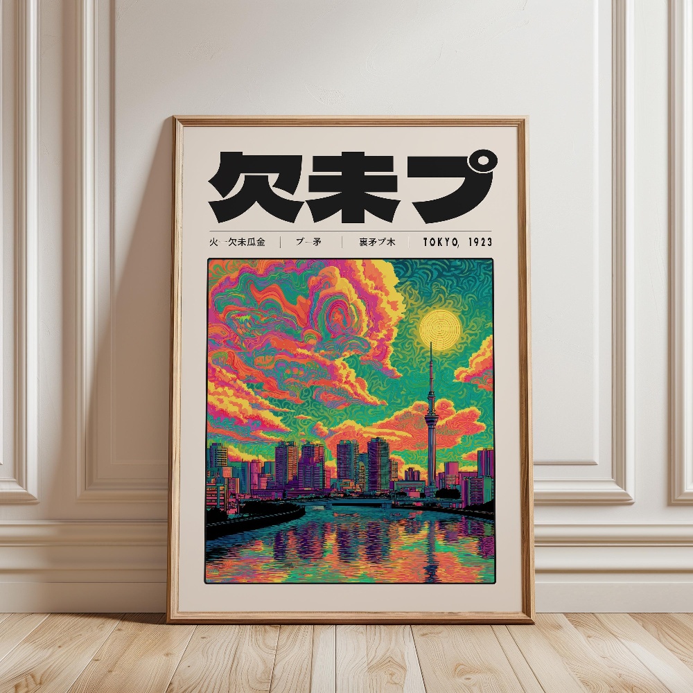 Poster Stile Giapponese Y2K In - Japanese Tokyo Lifestyle recensione e prezzo