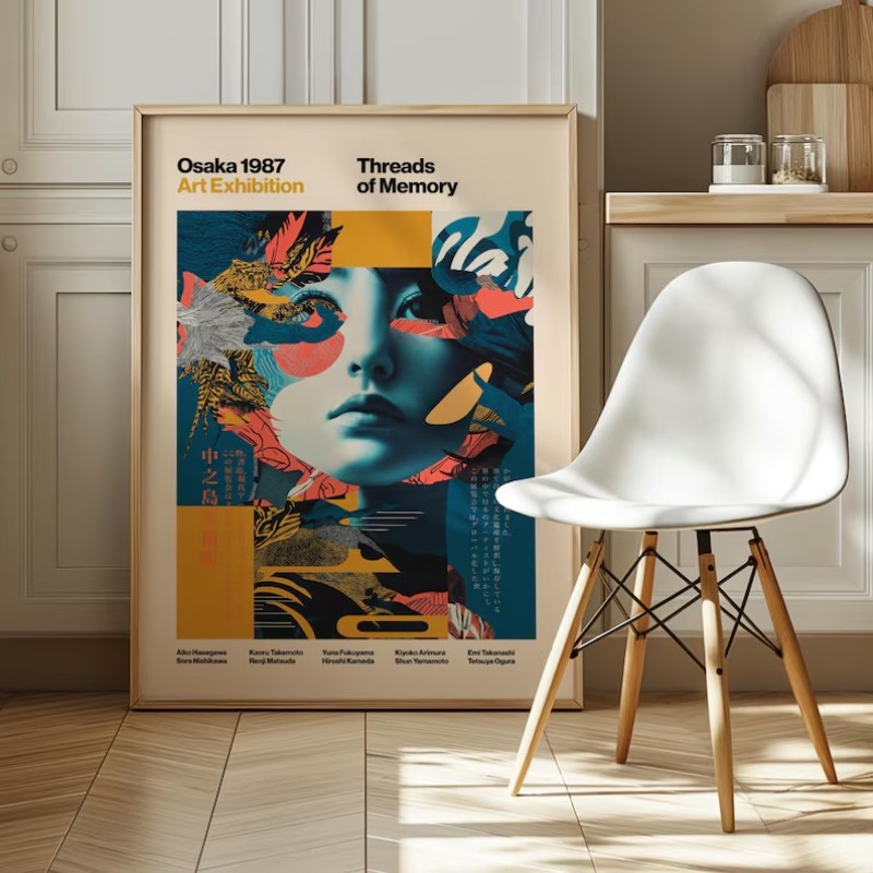 Poster retrò pop giapponese co - Japanese Tokyo Lifestyle recensione e prezzo